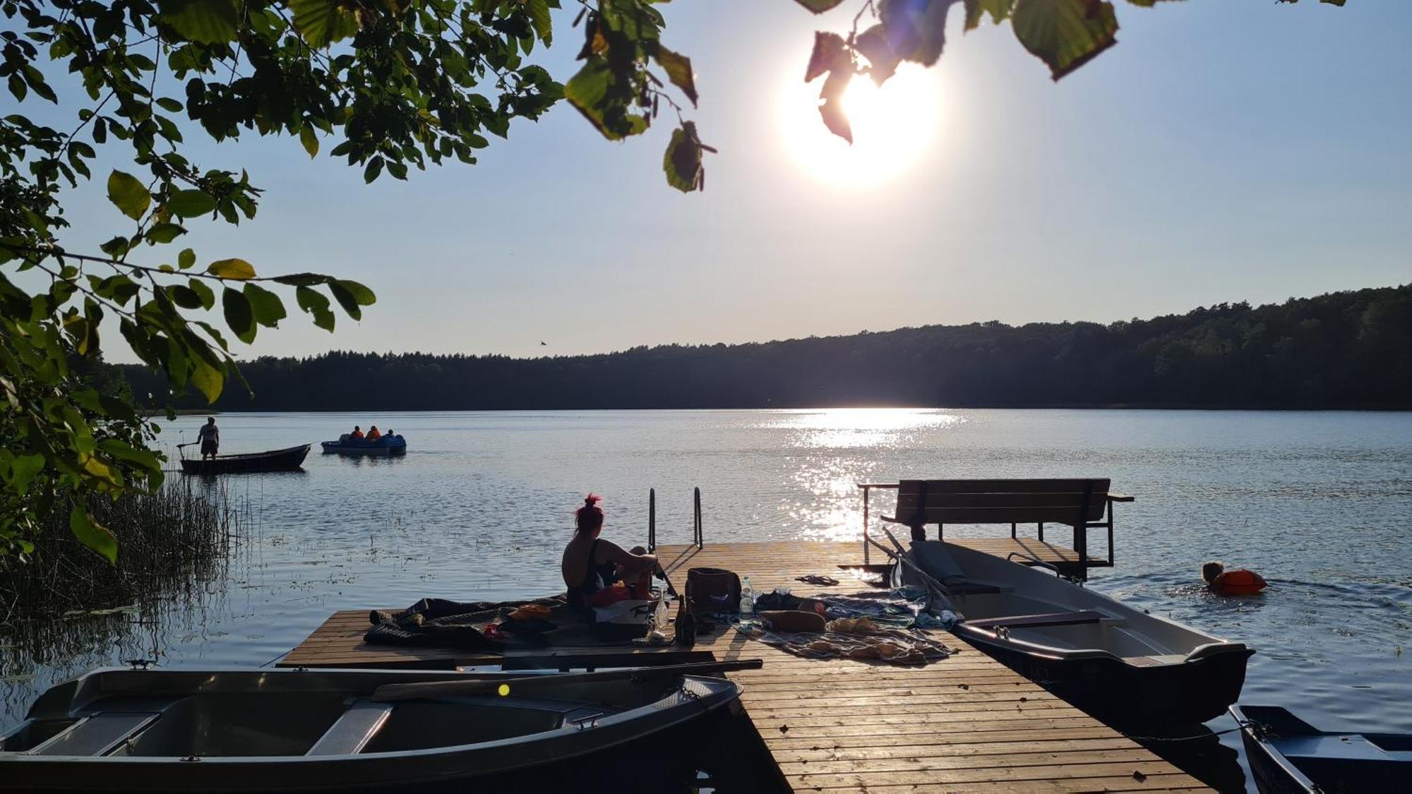 Trasa S7 W 2H Z Warszawy I Gdanska, Jadamowo Holidaymazury, Jacuzzi, Jezioro โอลชตือเนค ภายนอก รูปภาพ